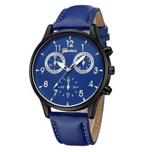 Load image into Gallery viewer, Leather Military Casual Watch