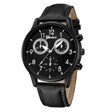 Load image into Gallery viewer, Leather Military Casual Watch