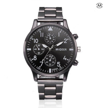 Load image into Gallery viewer, Crystal Stainless Steel Analog Watch