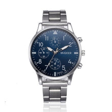Load image into Gallery viewer, Crystal Stainless Steel Analog Watch