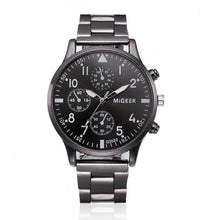 Load image into Gallery viewer, Crystal Stainless Steel Analog Watch
