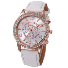 Load image into Gallery viewer, Geneva Luxury Diamond Watch