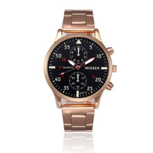 Load image into Gallery viewer, Black Stainless Steel Watch