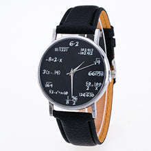 Load image into Gallery viewer, Math Pattern Leather Band