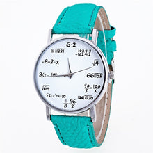 Load image into Gallery viewer, Math Pattern Leather Band