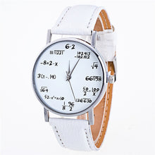 Load image into Gallery viewer, Math Pattern Leather Band