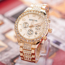 Load image into Gallery viewer, Rhinestone Luxury Casual Watch